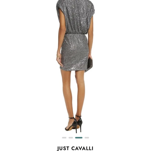 Just Cavalli NWT sequin Dress SZ6 (EU 42) - Picture 9 of 11